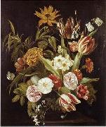 unknow artist Floral, beautiful classical still life of flowers 016 painting